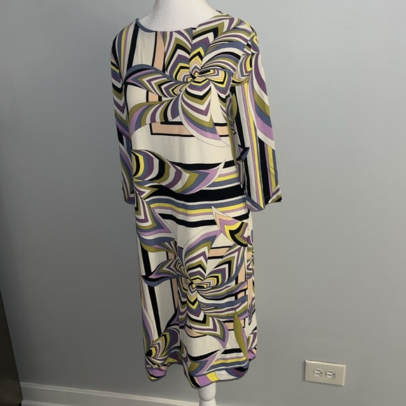 NWT Domani Womens 3/4 Length Sleeve Dress - Picture 2 of 7